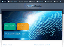 Tablet Screenshot of itrusttech.com